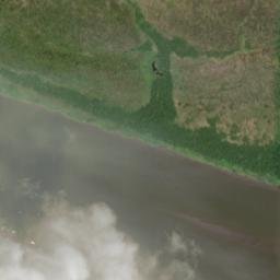 Eek Alaska High Resolution Satellite Map