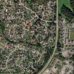 Fjellfoten map(satellite map)