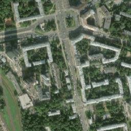Svetlanovskiy map(satellite map)
