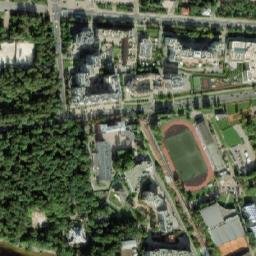 Krestovskiy ostrov map(satellite map)