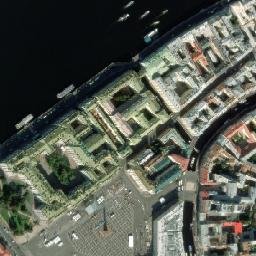 Saint Petersburg map(satellite map)