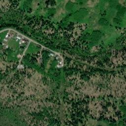 Kluchevaya Alaska High Resolution Satellite Map