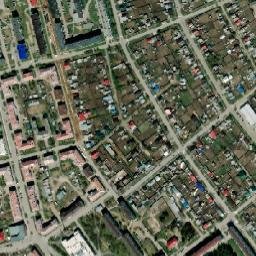 Karpinsk map(satellite map)