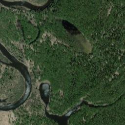 Nunachuak Alaska High Resolution Satellite Map