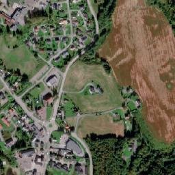 Hvittingfoss map(satellite map)