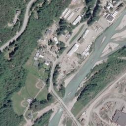 Skagway Municipality map(satellite map)