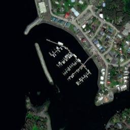 Seldovia Alaska High Resolution Satellite Map