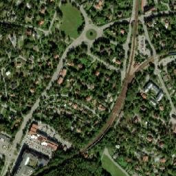 Djursholm map(satellite map)