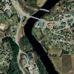 Gvarv map(satellite map)