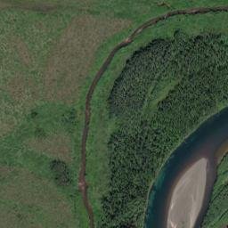 Kashiagamiut Alaska High Resolution Satellite Map