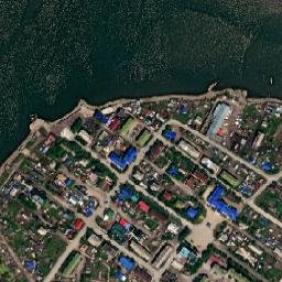 Okhotsk map(satellite map)