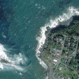 Nanwalek Alaska High Resolution Satellite Map