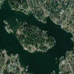 Djurö map(satellite map)