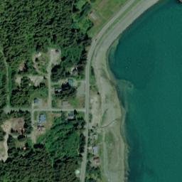 Tanani Alaska High Resolution Satellite Map