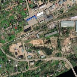Chagoda map(satellite map)