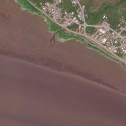 Goodnews Bay Alaska High Resolution Satellite Map