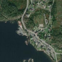 Nissedal map(satellite map)