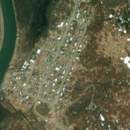 Manokotak Alaska High Resolution Satellite Map