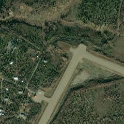 Portage Creek Alaska High Resolution Satellite Map
