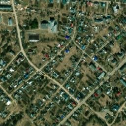Pyshchug map(satellite map)