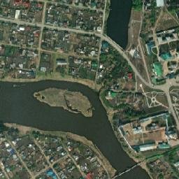 Verkhotur’ye map(satellite map)