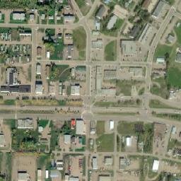 Fort Nelson map(satellite map)