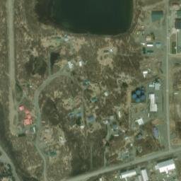 Naknek Alaska High Resolution Satellite Map