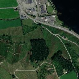 Bjerkreim map(satellite map)