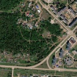 Kodinsk map(satellite map)
