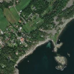 Satellite view of Bjellandstrand