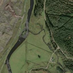 B873, Highland, UK High Resolution Satellite Map