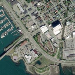 Juneau map(satellite map)