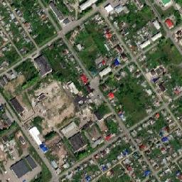Turinsk map(satellite map)