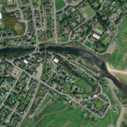 Brora map(satellite map)