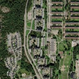 Gårdsten map(satellite map)