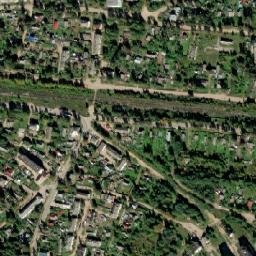 Maksatikha map(satellite map)