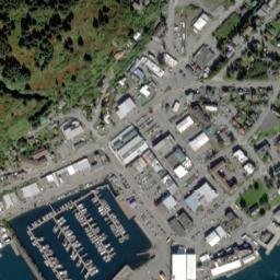 Kodiak map(satellite map)
