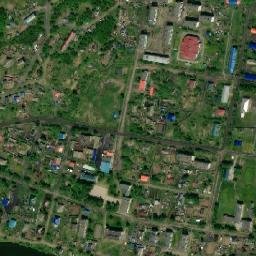Tigil’ map(satellite map)