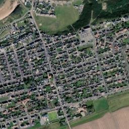 Hopeman map(satellite map)