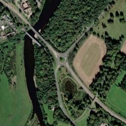 Fochabers Bridge, Fochabers, Moray IV32, UK High Resolution Satellite Map