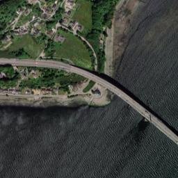 Kessock Bridge, UK High Resolution Satellite Map