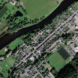 Charlestown of Aberlour map(satellite map)