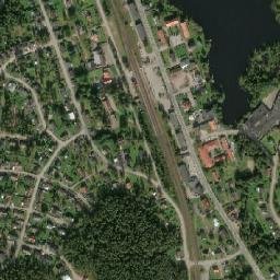 Hestra map(satellite map)