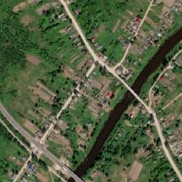 Vydropuzhsk map(satellite map)