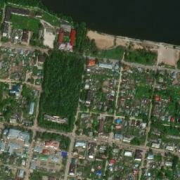 Kalyazin map(satellite map)