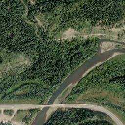 Alaska Hwy, Peace River B, BC V0C, Canada High Resolution Satellite Map