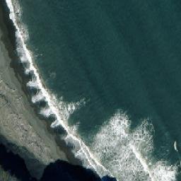 Satellite imagery of Mys Kuindzhi, RU