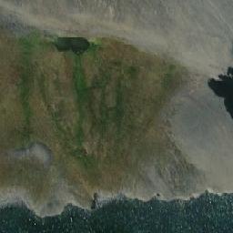 Satellite imagery of Mys Rozhnova, RU