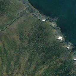 Satellite imagery of Mys Berkha, RU