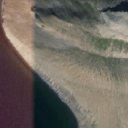 Satellite imagery of Mys Tizengauzen, RU